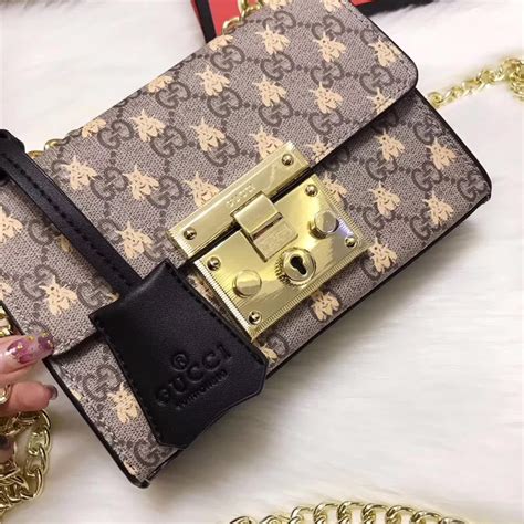 gucci queen bee purse|Gucci padlock small shoulder bag.